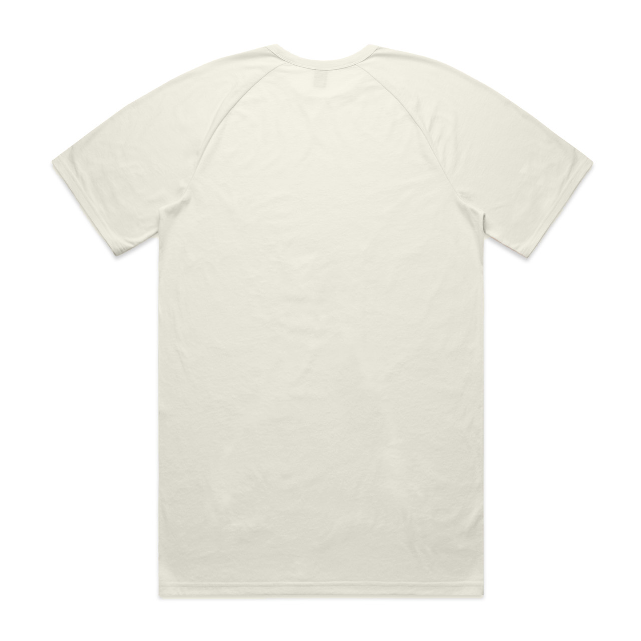 AS Colour Staple Active Blend Tee | 5610 in Ecru, back view