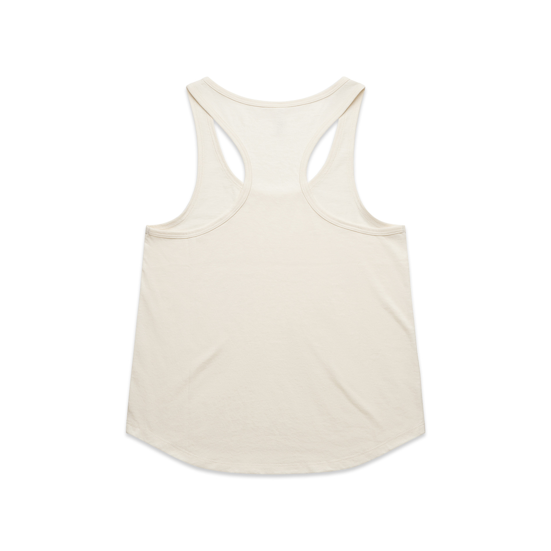AS Colour Wo's Maple Active Blend Racerback 4611 in Ecru, back view