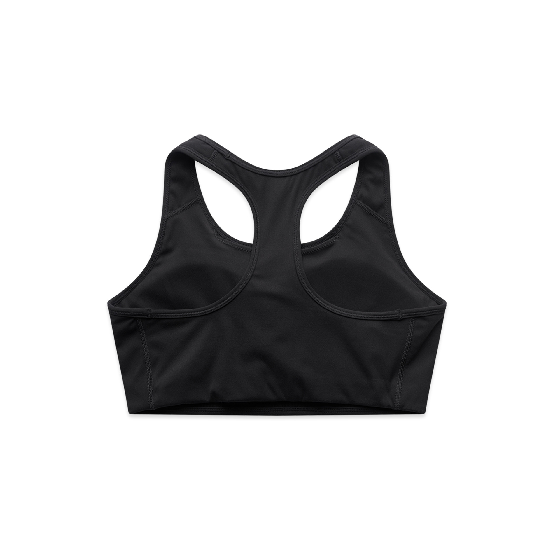 AS Colour Wo's Active Bra Top 4640 in Black, back view
