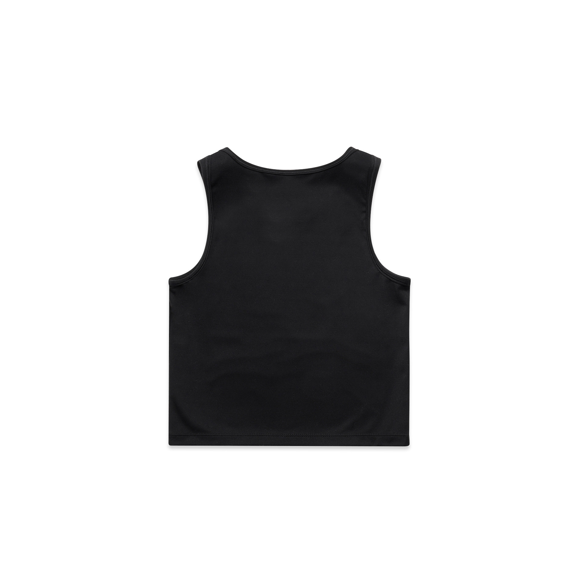 AS Colour Wo's Active Crop Tank 4642 in Black, back view