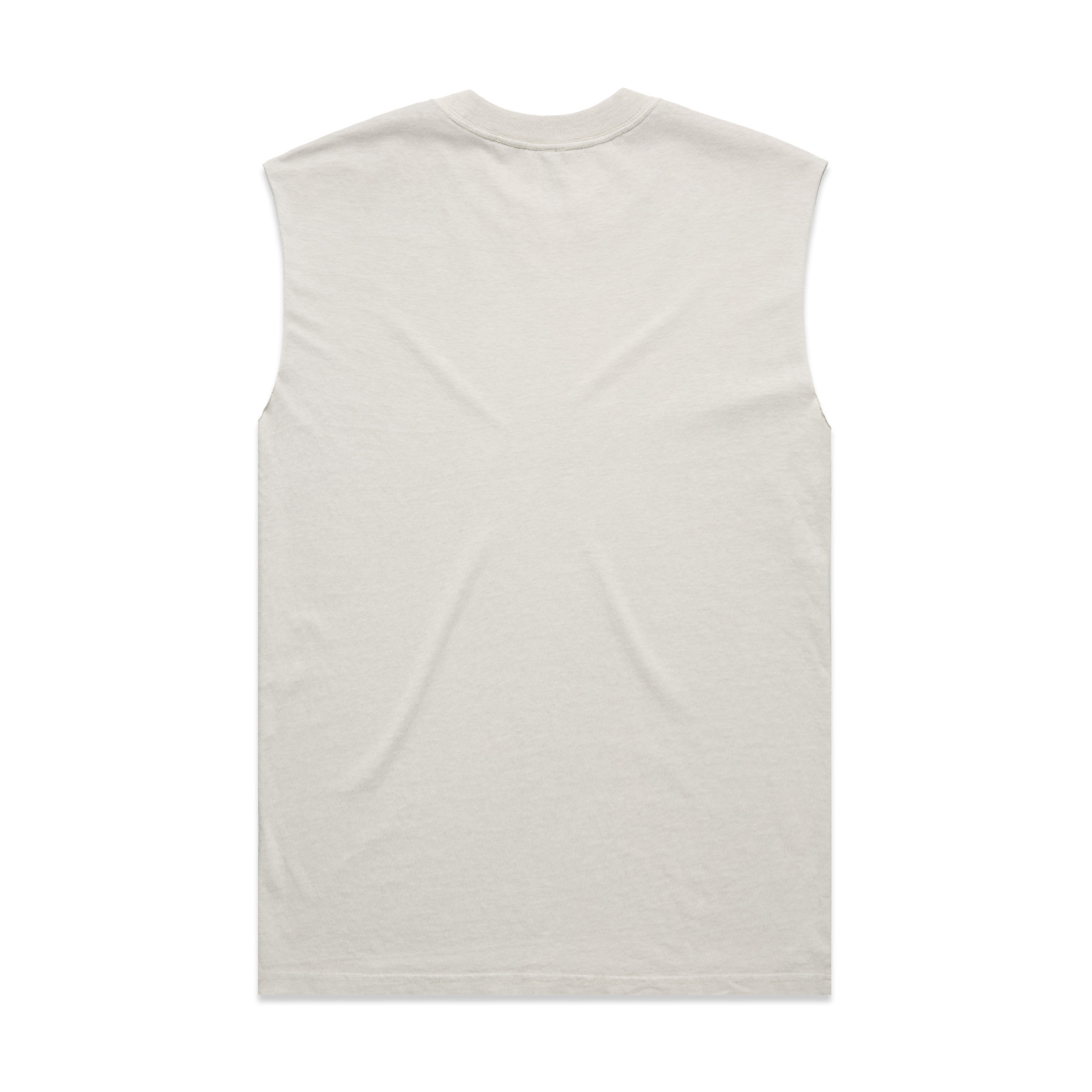 AS Colour Heavy Faded Tank 5084 in Faded Bone, back view