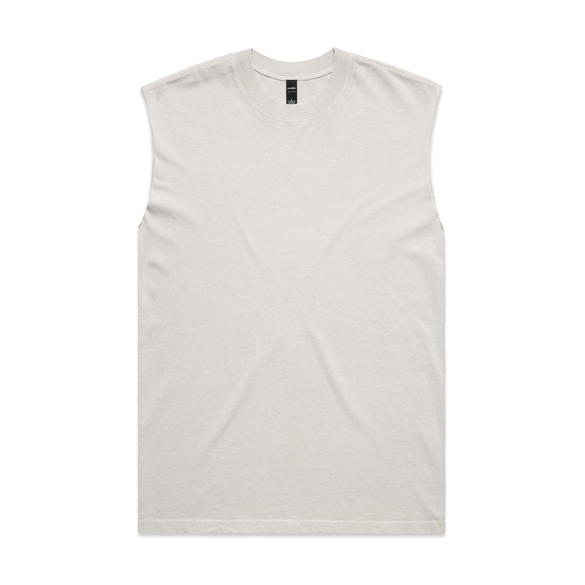 AS Colour Heavy Faded Tank 5084 in Faded Bone, front view