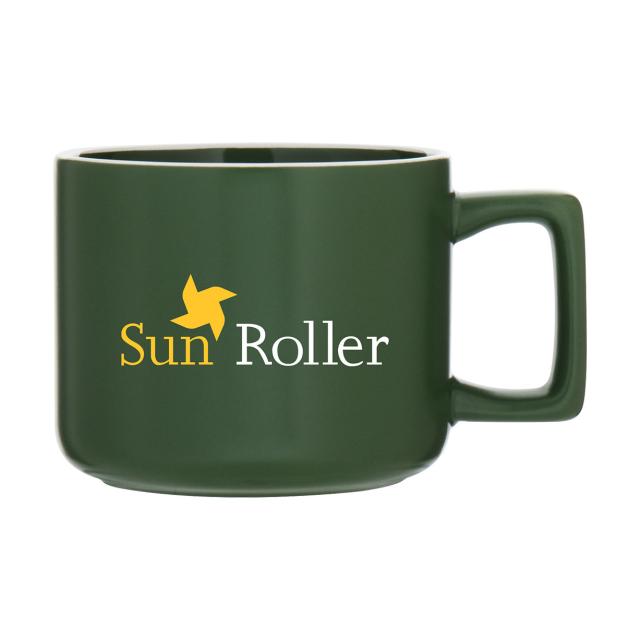 12 oz Helio Mug — Forest Green