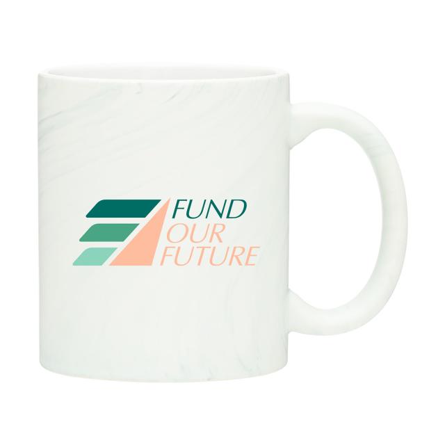 11 oz C-Handle Haze Mug — Green Haze