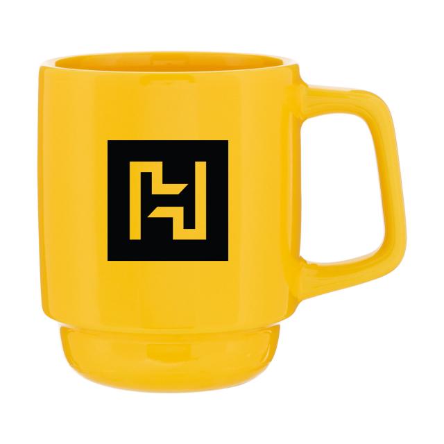 16 oz Olly Mug — Athletic Gold