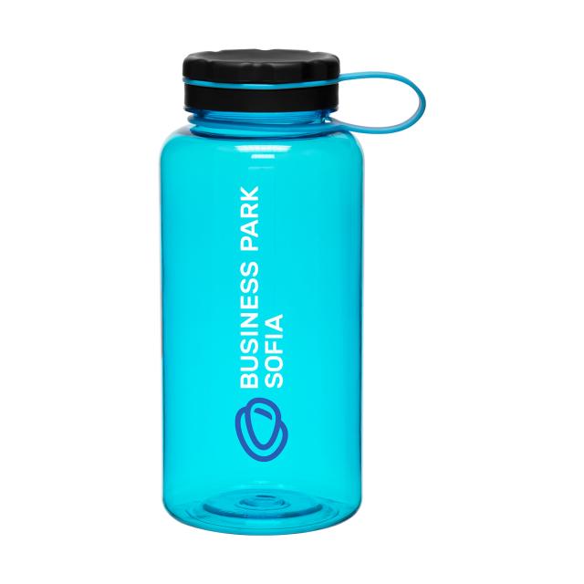 34 oz h2go Wide 2.0 — Aqua