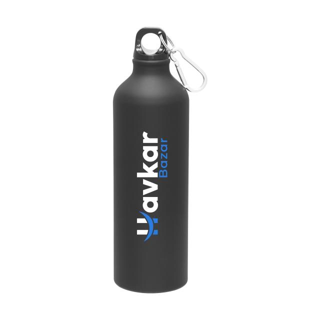 24 oz h2go Aluminum Classic — Matte Black