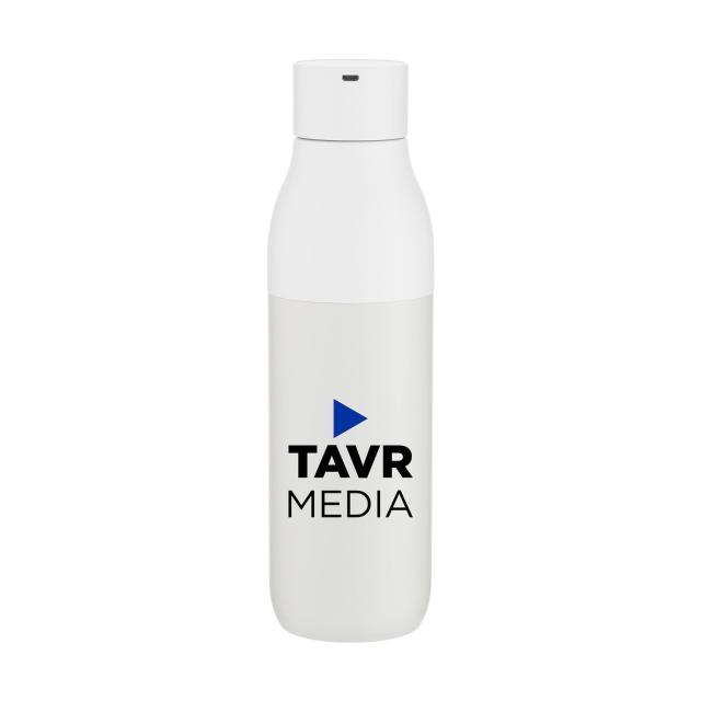 25 oz LARQ Purevis Bottle — Granite White