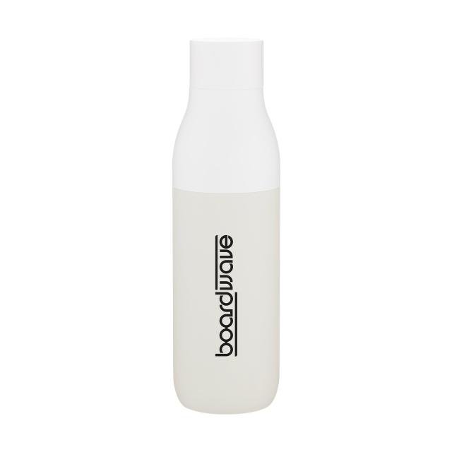 25 oz LARQ Twist Top Bottle — Granite White