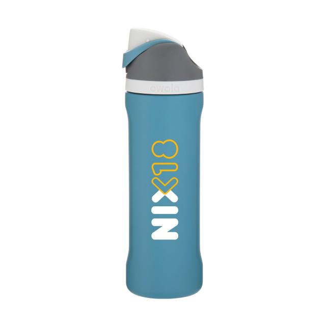 24 oz Owala FreeSip — Blue Oasis
