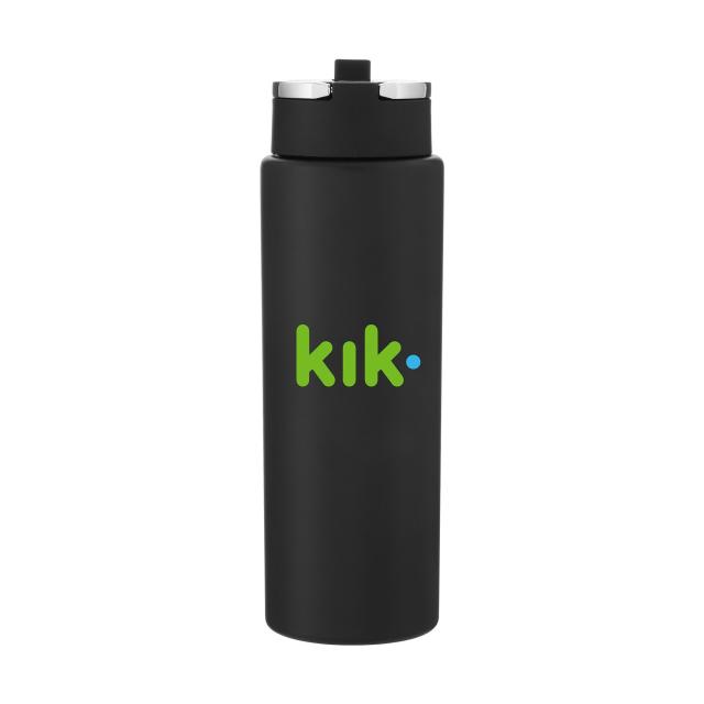 20 oz h2go Hardy — Matte Black