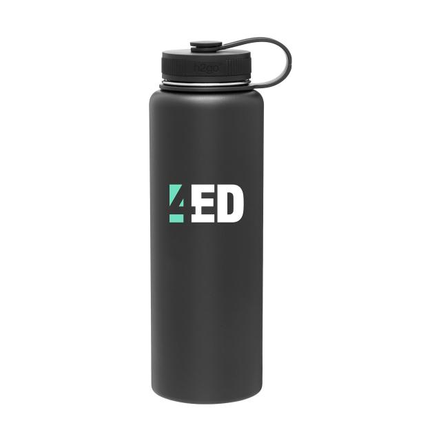 40 oz h2go Venture — Matte Black