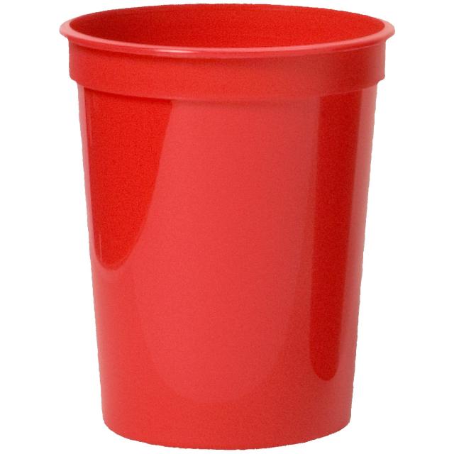 Dooley 16 oz smooth stadium cup in Red
