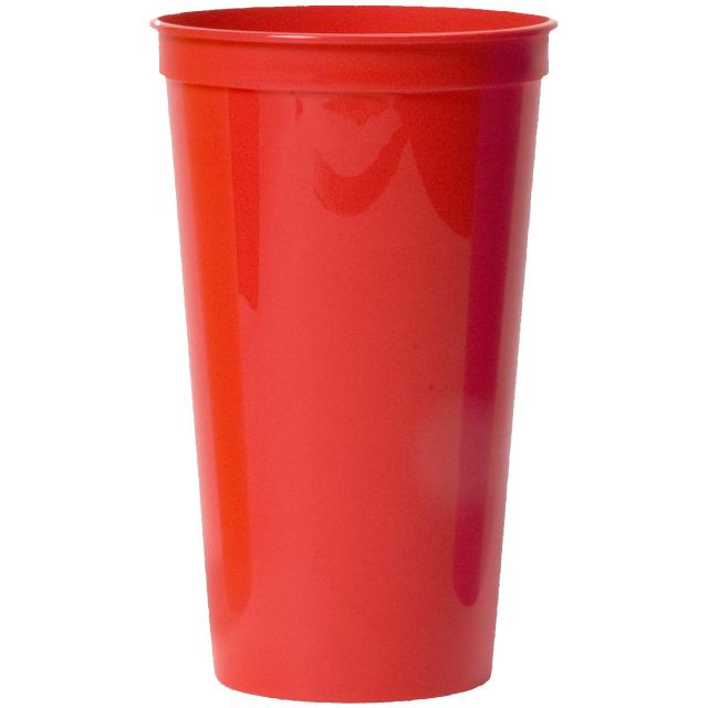 Dooley 32 oz smooth stadium cup in Red