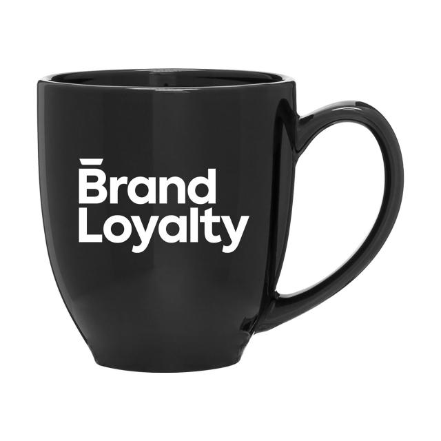 15 oz Bistro Mug — Black