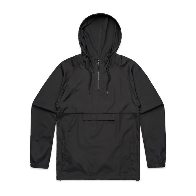AS Colour Cyrus Windbreaker 5501 in Black, front view