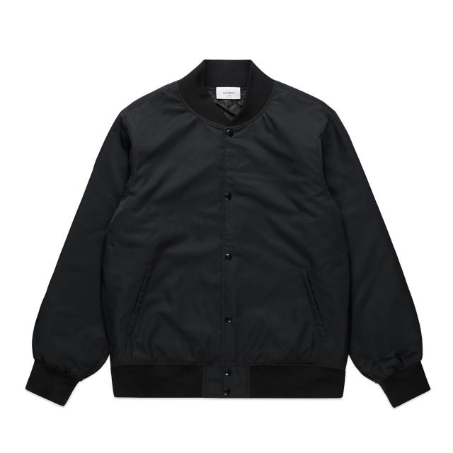 AS Colour College Bomber Jacket 5511 in Black, front view