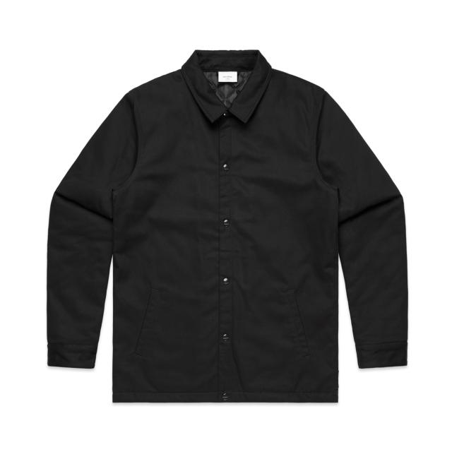 AS Colour Work Jacket 5521 in Black, front view