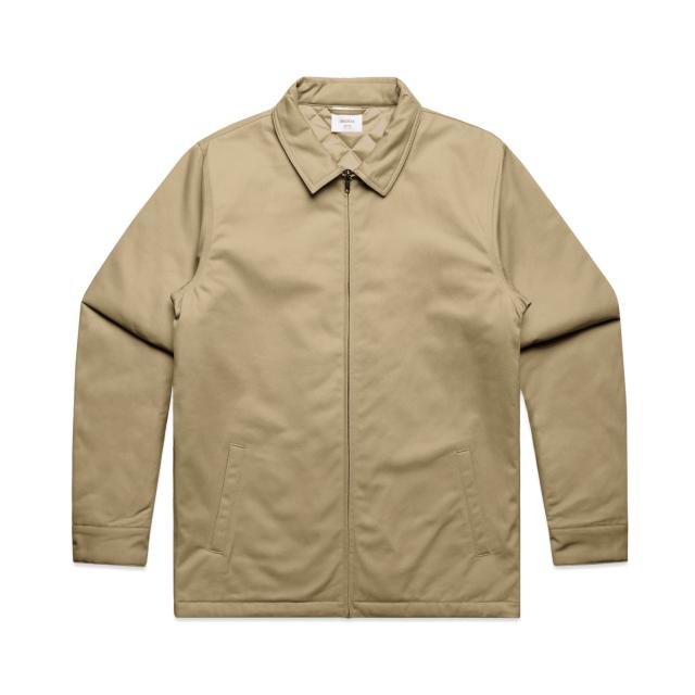 AS Colour Service Jacket 5523 in Khaki, front view