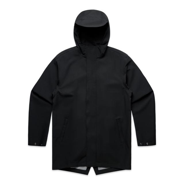 AS Colour Tech Jacket 5526 in Black, front view
