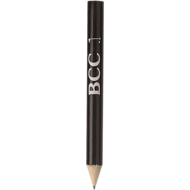 Round Golf Pencil in Black