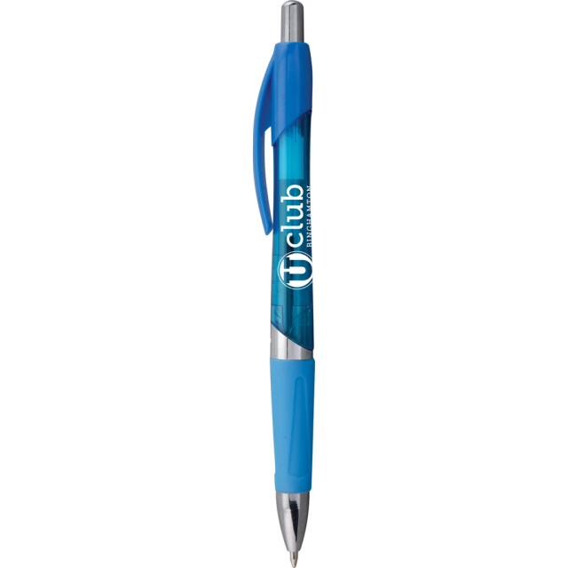 Gassetto® Gem Pen (Pat #D825,663) in Translucent Blue