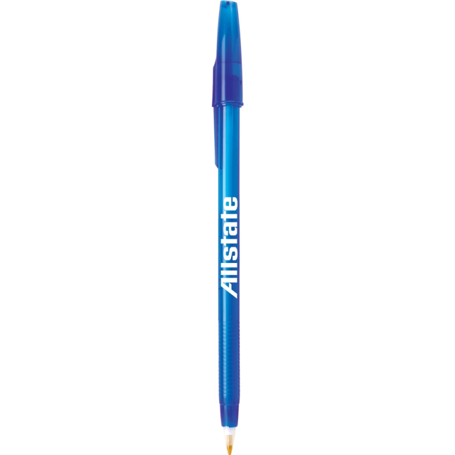 Translucent Stick Pen in Translucent Blue