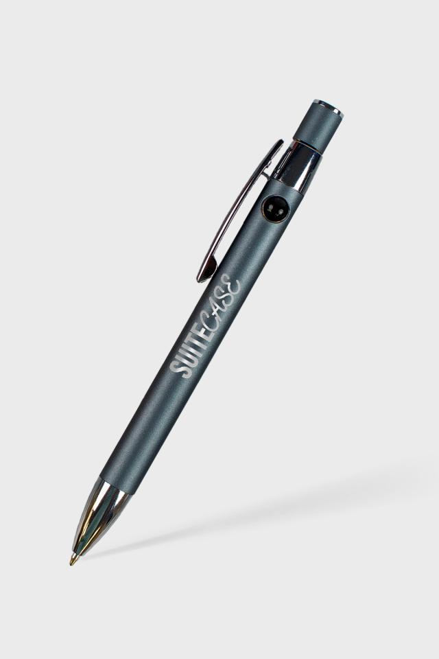 Whirly Comfort Pen in Gunmetal Gray