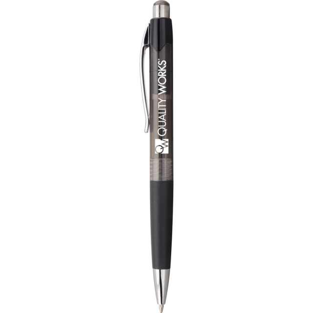Mardi Gras® Clipper Pen in Translucent Black