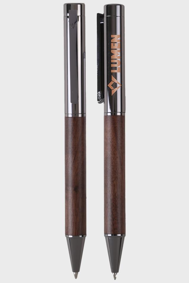 Luxwood Ballpoint in Gunmetal