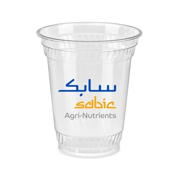 Color Cup 16 oz clear pla cup CT16G with sample decoration