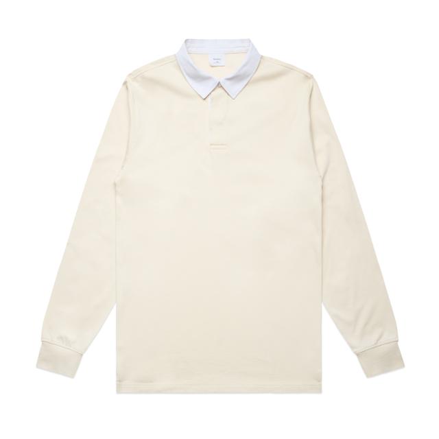 AS Colour Rugby Jersey 5410 in Ecru, front view