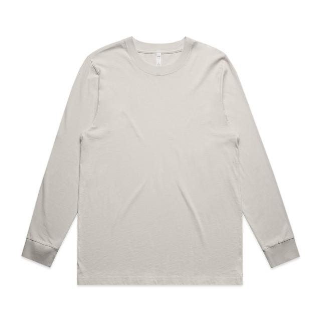 AS Colour Wo's Heavy Faded L/S Tee 4083 in Faded Bone, front view