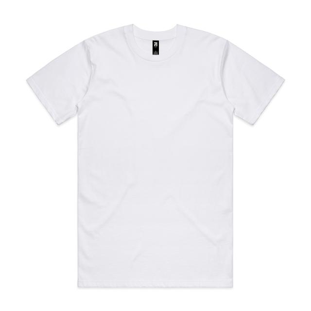 AS Colour Classic Tee | 5026 in White, front view
