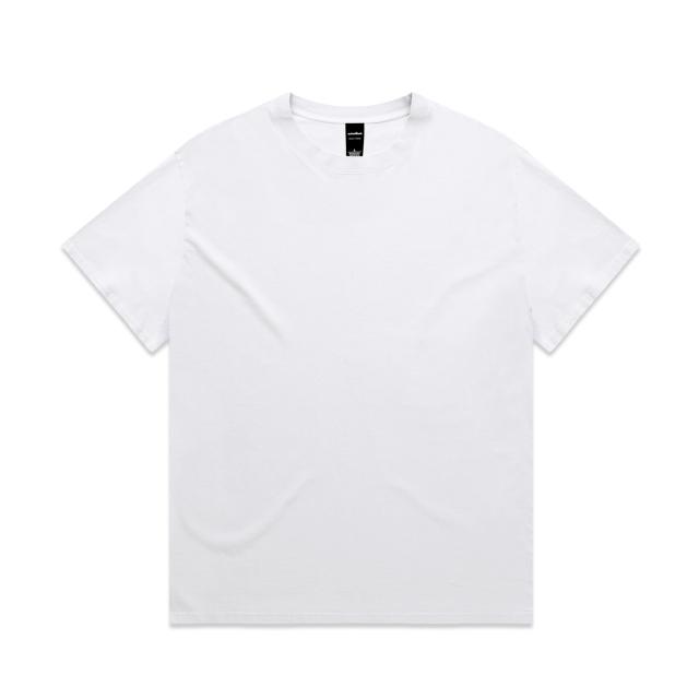 AS Colour Heavy Faded Tee | 5082 in Faded White, front view