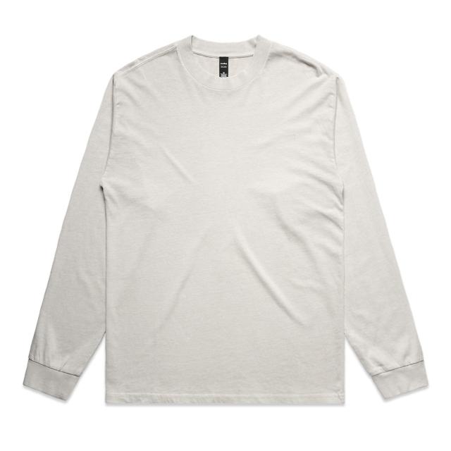AS Colour Heavy Faded L/S Tee | 5083 in Faded Bone, front view