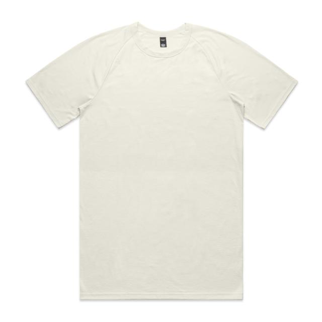 AS Colour Staple Active Blend Tee | 5610 in Ecru, front view