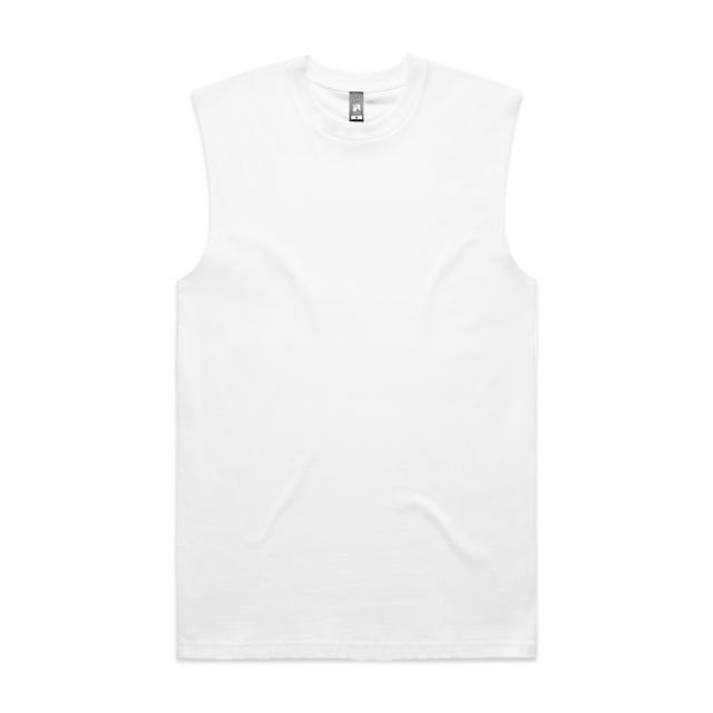 AS Colour Classic Tank 5073 in White, front view